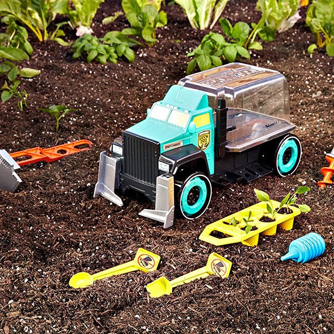 Mattel Matchbox Pojazd Ogrodniczy Ciężarówka z Akcesoriami 