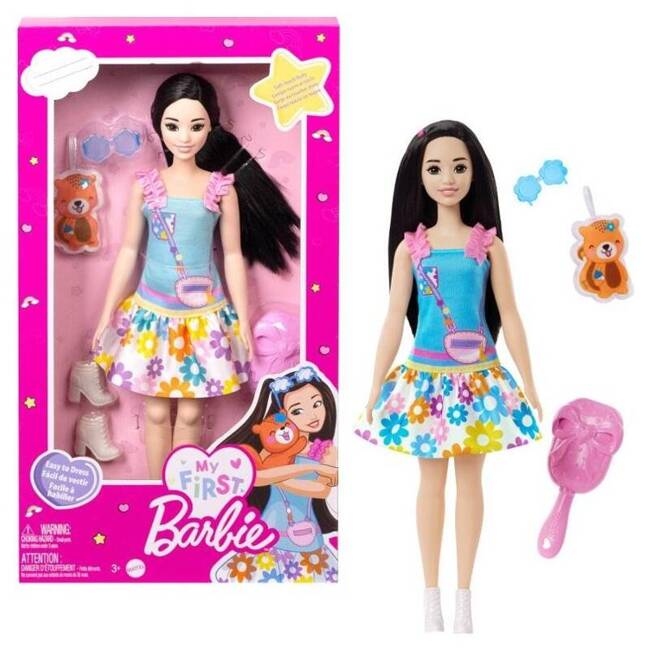 Mattel Moja Pierwsza Barbie Renee + Lisek HLL22