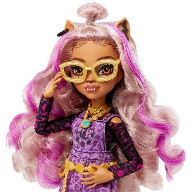 Mattel Monster High Clawdeen Wolf Lalka Zwierzę 