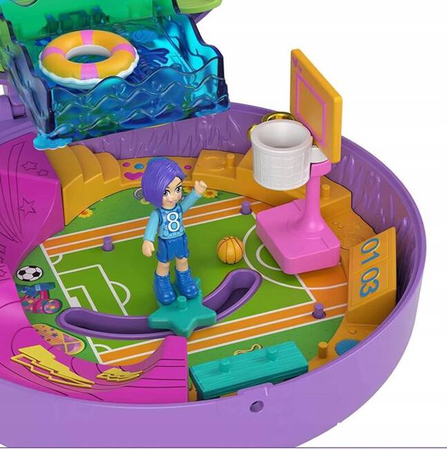 Mattel Polly Pocket Piłkarska Przygoda Zestaw Kompaktowy