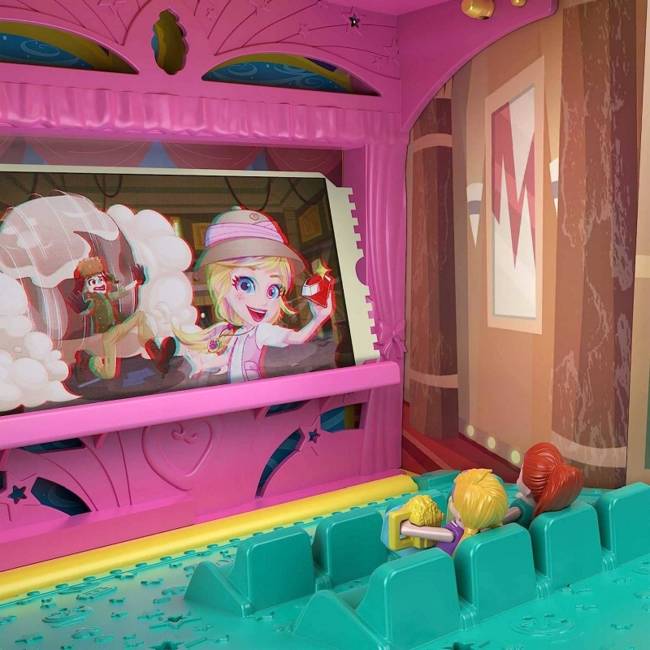 Mattel Polly Pocket Popcorn Zestaw Kinowy