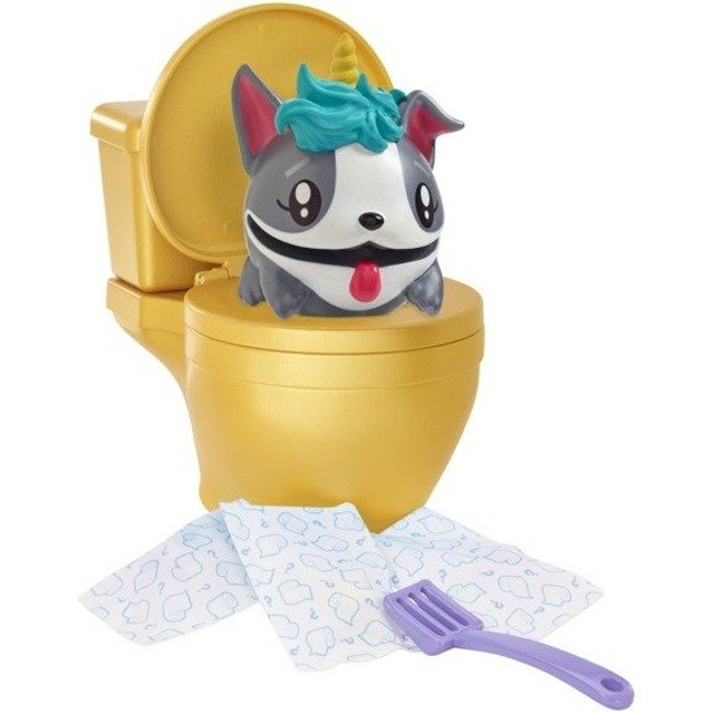 Mattel Pooparoos Toaleta z niespodzianką Figurka Zwierzątko + Akcesoria
