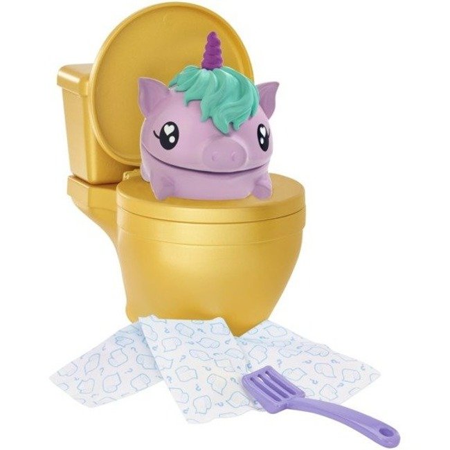 Mattel Pooparoos Toaleta z niespodzianką Figurka Zwierzątko + Akcesoria