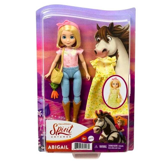 Mattel Spirit: Duch Wolności Lalka Abigail GXF19