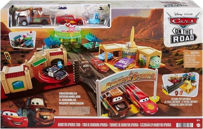 Mattel Tor Auta Disney Cars Rajd przez Chłodnicę Górską 