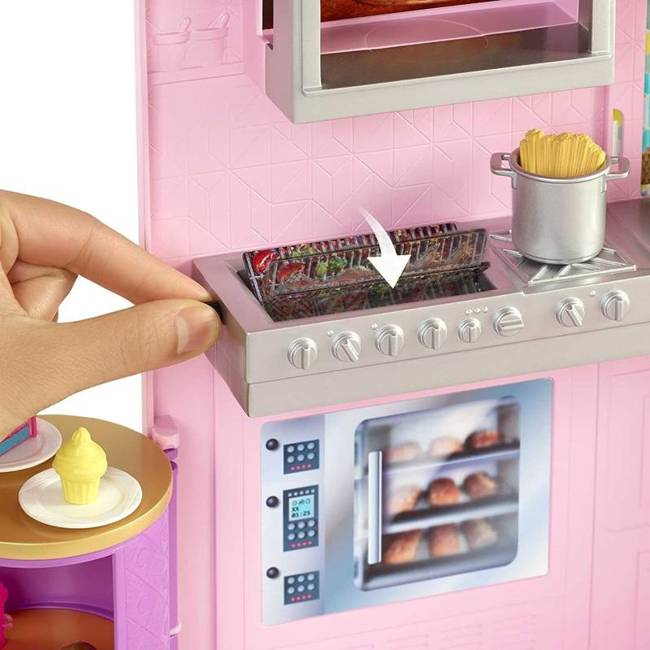 Mattel Zestaw Barbie Restauracja Grill + Akcesoria HGP59 