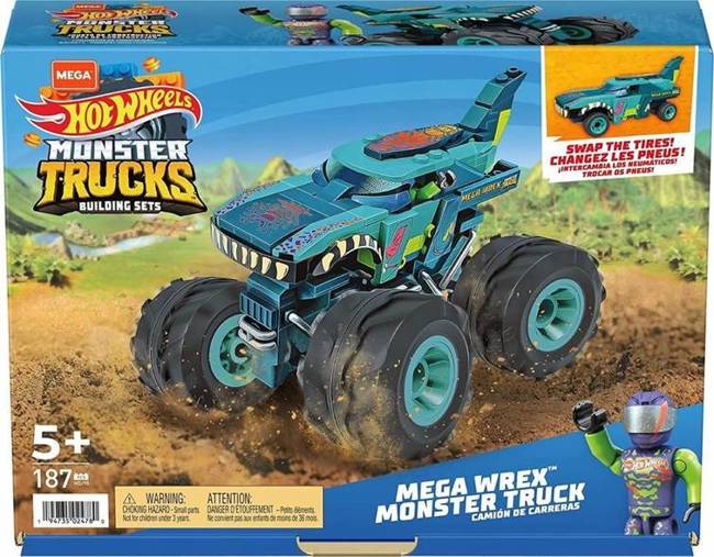 Mattel Zestaw Mega Wrex Monster Trucks Klocki 187e