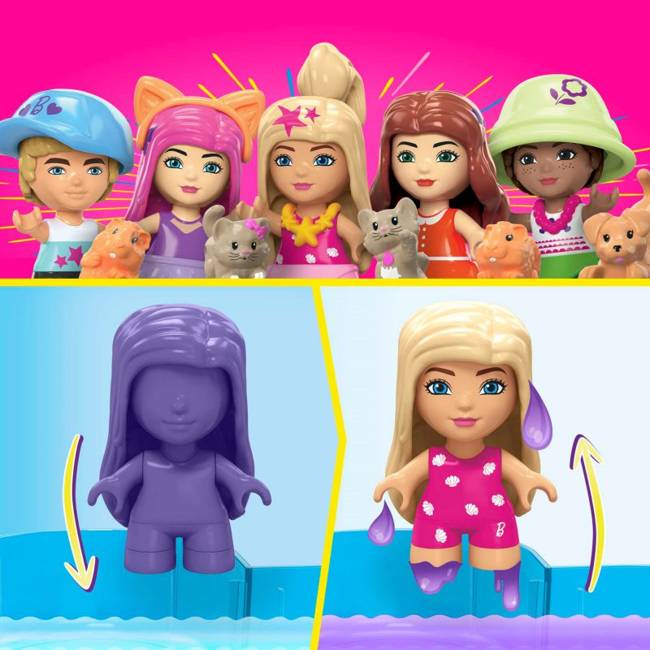 Mega Barbie Color Reveal Domek Marzeń Klocki