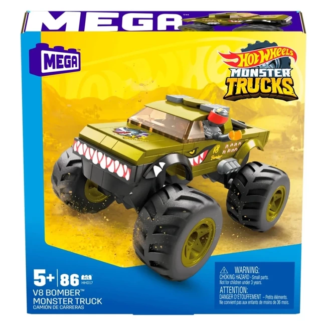 Mega Construx Hot Wheels Monster Trucks Race V8 Bomber HHW80 HHD17