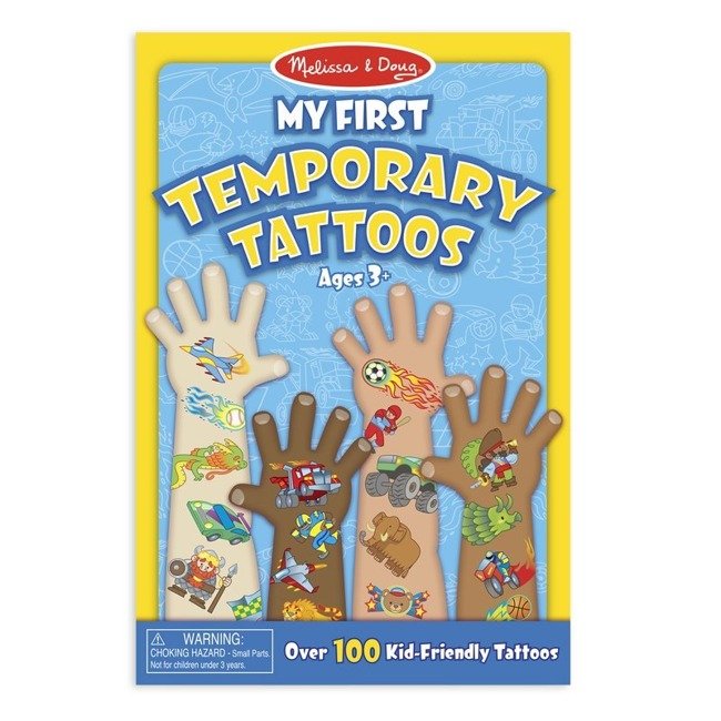 Melissa Doug Zestaw Tatuaże 100szt Dla Chłopców 