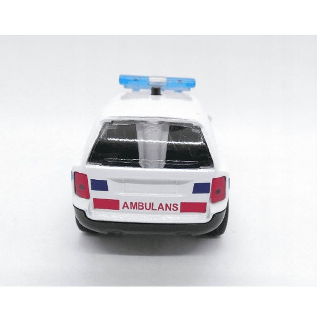 Metalowe Auto Pogotowie Ambulans  11cm