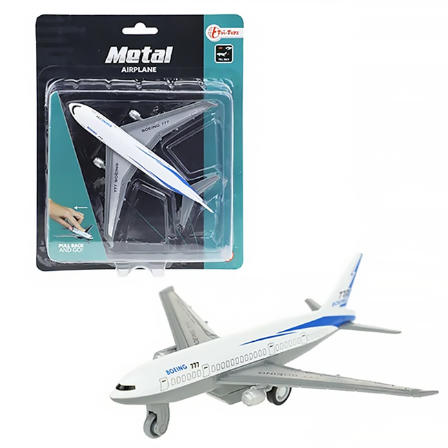 Metalowy Samolot Do Zabawy Boeing 777