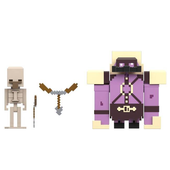 Minecraft Legends Pigmadillo vs Skeleton GYR98 GYT00