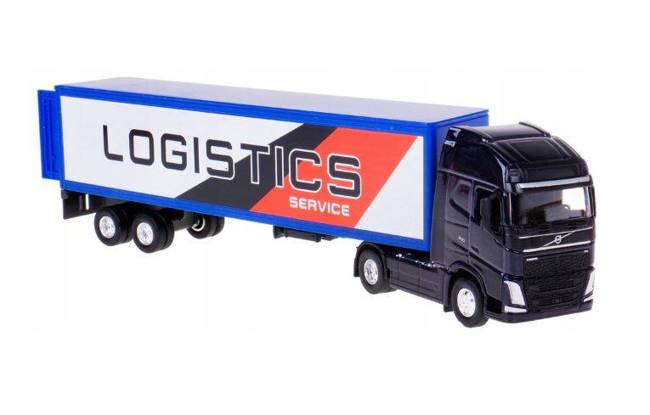 Model TIR Volvo FH 600  Welly Auto 1:64