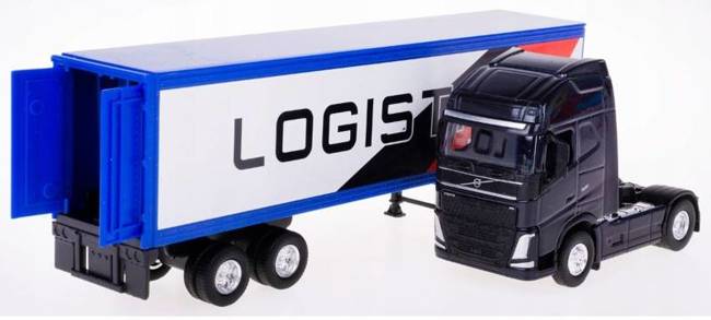 Model TIR Volvo FH 600  Welly Auto 1:64