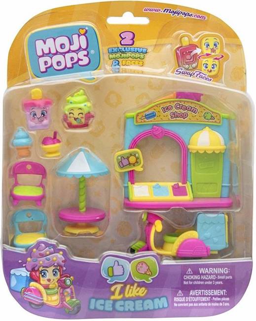 Moji Pops Zestaw Lodziarnia i 2x Figurka Seria 1 MP01C0601 