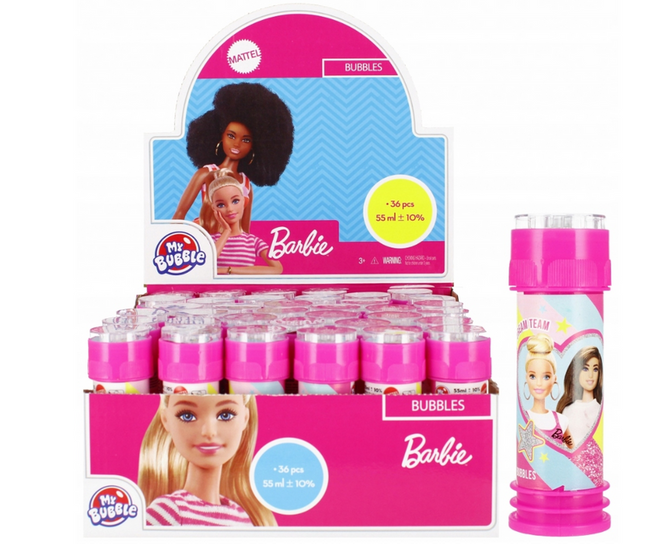 My Bubble Bańki Mydlane Barbie Z Mini Grą 55ml