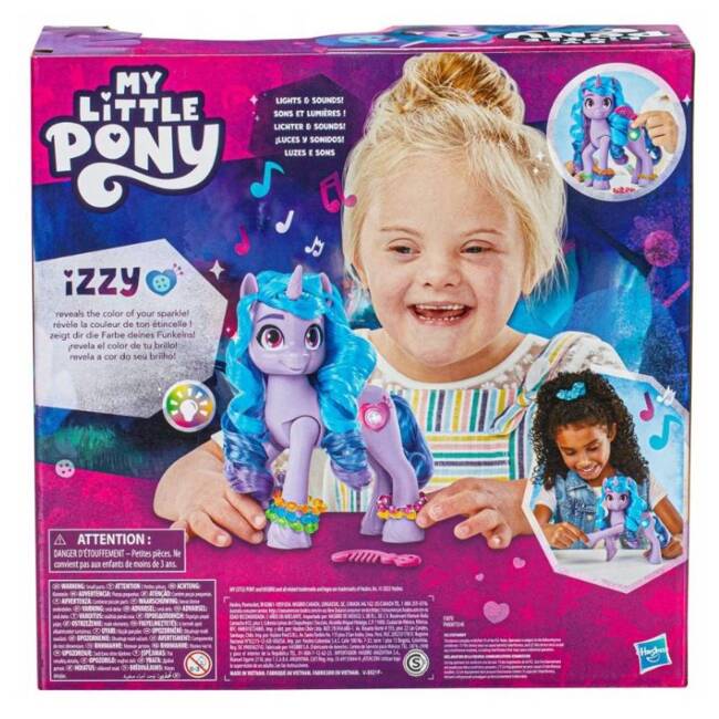 My Little Pony Figurka Izzy Moonbow Dźwięk F3870 - Świeci i Śpiewa!