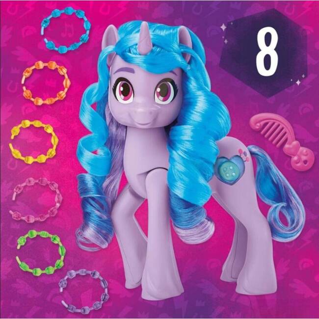 My Little Pony Figurka Izzy Moonbow Dźwięk F3870 - Świeci i Śpiewa!