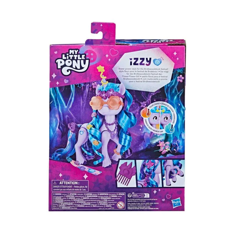 My Little Pony Izzy Moonbow Styl Dnia + 20 Akcesoriów Modowych F6343