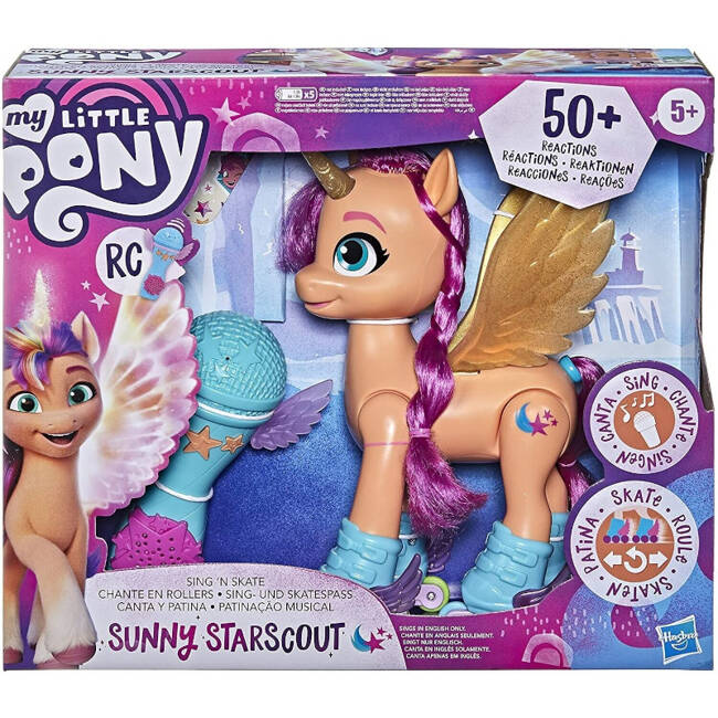 My Little Pony Movie Śpiewająca Sunny na rolkach F1786