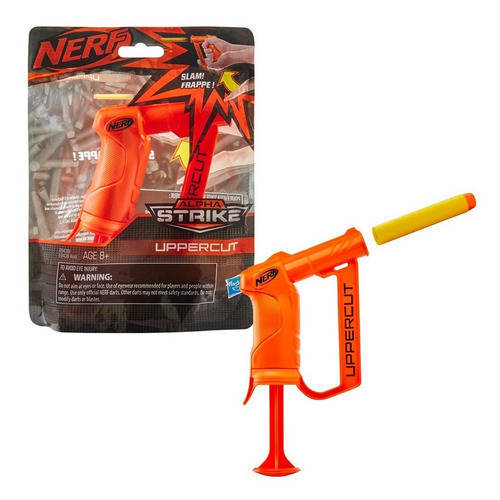 Nerf Alpha Strike Uppercut Blaster Pomarańczowy