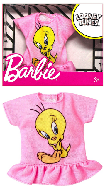 OUTLET  Barbie Ubranko Dla Lalki Bluzeczka Tweety