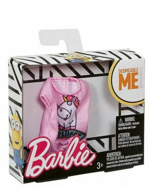 OUTLET Barbie Ubranko Dla Lalki Bluzka Jednorożec
