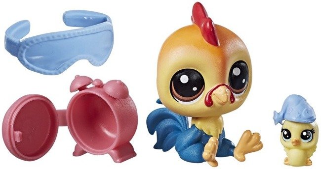 OUTLET Hasbro Littlest Pet Shop Para Zwierzaków 2-Pak - Rick i Sunny Chickenluck