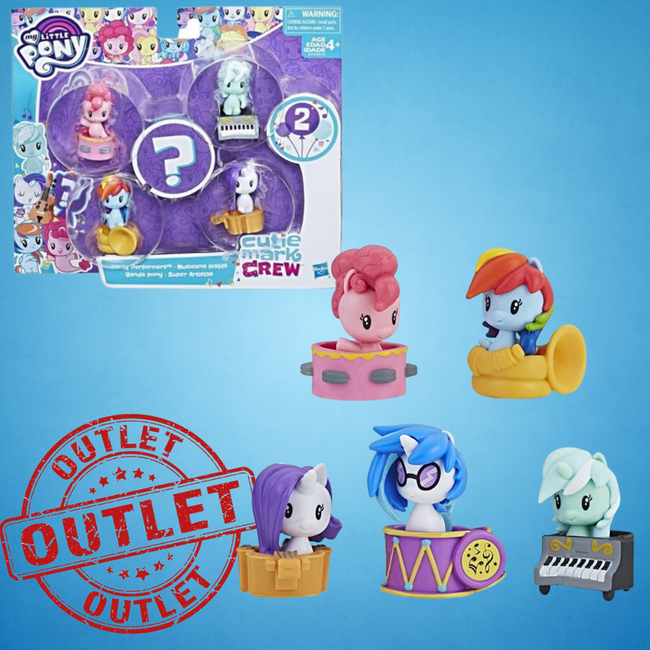 OUTLET Hasbro My Little Pony Zestaw Do Kolekcjonowania - Party Performers