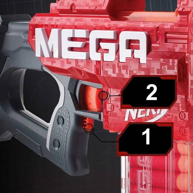 OUTLET Hasbro Wyrzutnia Nerf Mega Motostryke 10 Strzałek