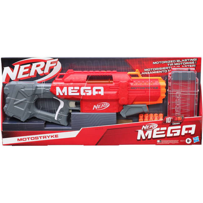 OUTLET Hasbro Wyrzutnia Nerf Mega Motostryke 10 Strzałek