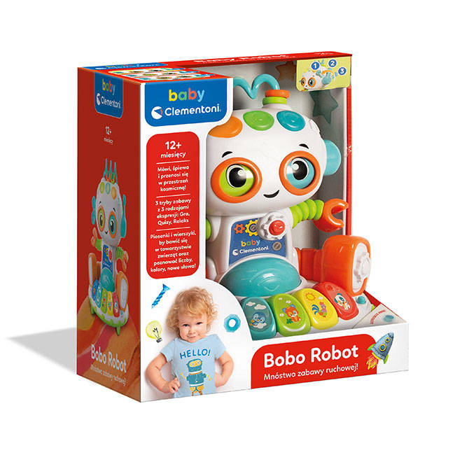 OUTLET Interaktywny Robot Bobo Clementoni