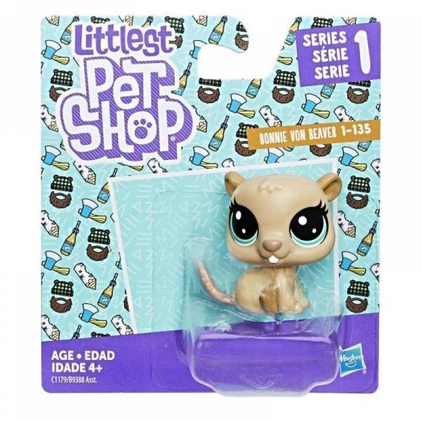 OUTLET Littlest Pet Shop Bóbr Bonnie Figurka Mini