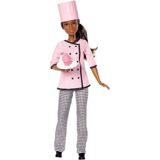 OUTLET Mattel Barbie Lalka Kariera Szef Kuchni Cukiernik