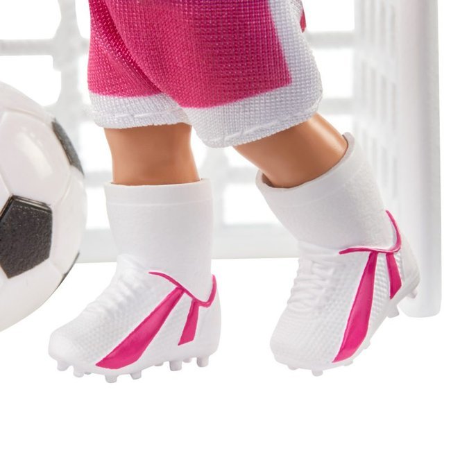 OUTLET Mattel Barbie Zestaw Lalka Trenerka Piłki Nożnej  Blondynka