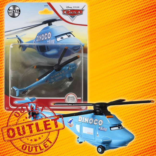 OUTLET Mattel Cars Auta 3 Pojazd Deluxe Rotor Turbosky