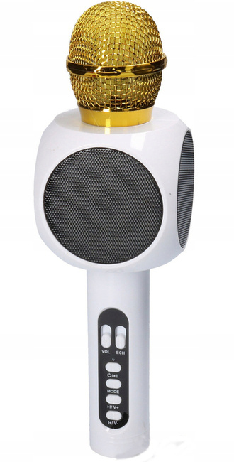 OUTLET Mikrofon Głośnik Karaoke Bezprzewodowy Bluetooth