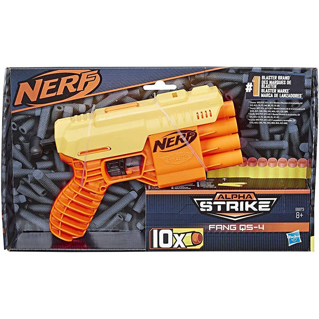 OUTLET Nerf Blaster Wyrzutnia Fang Q5-4 Alpha Strike