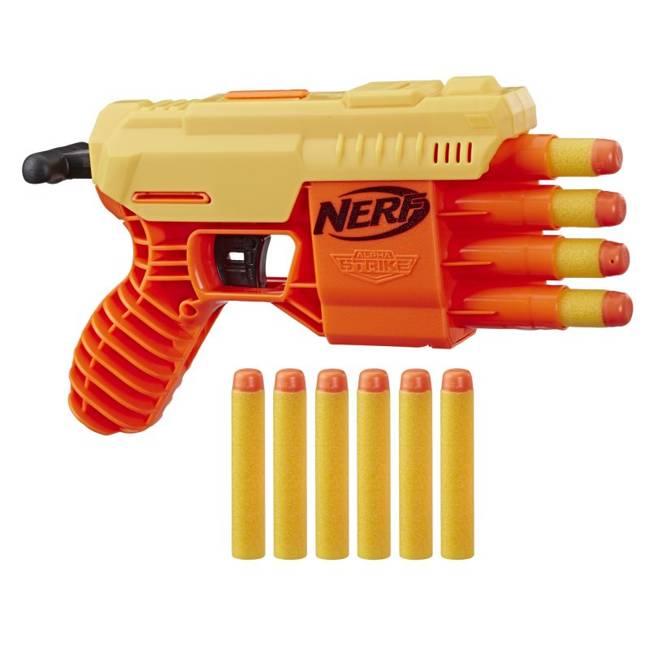 OUTLET Nerf Blaster Wyrzutnia Fang Q5-4 Alpha Strike