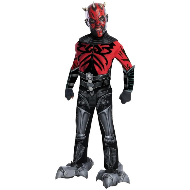 OUTLET Rubies Kostium Maska Darth Maul Star Wars 8-10 lat