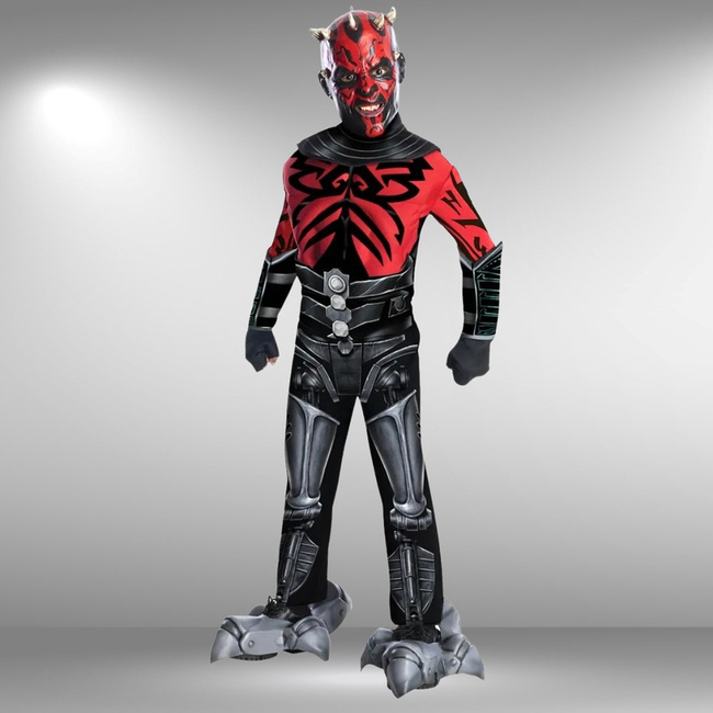 OUTLET Rubies Kostium Maska Darth Maul Star Wars 8-10 lat