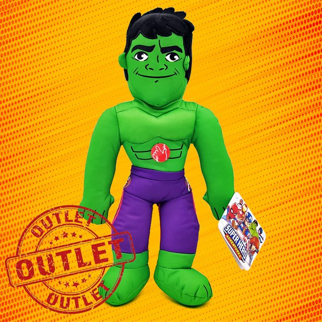 OUTLET Sambro Pluszowa Figurka Hulk Marvel 38 cm