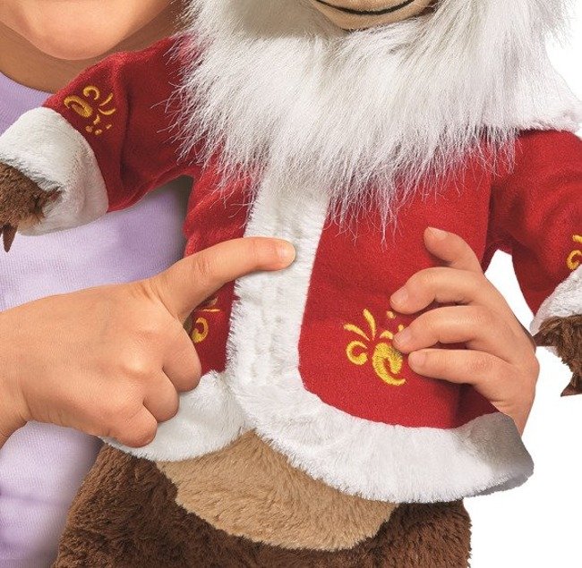 OUTLET Simba Masza i Niedźwiedź Interaktywna Świąteczna Maskotka Misza 43cm Śpiewa