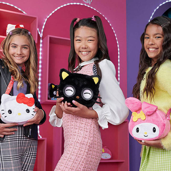 OUTLET Torebka Na Ramię Purse Pets Interaktywna Pluszowa Sanrio