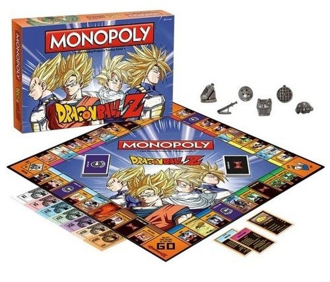OUTLET Winning Moves Monopoly Dragon Ball Gra Planszowa 