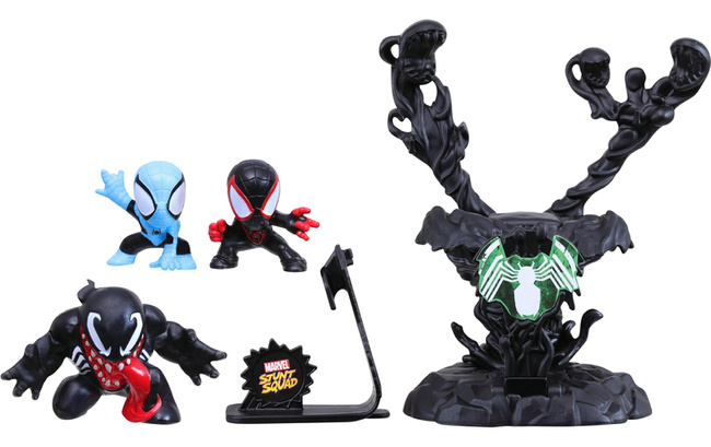 OUTLET Zestaw Marvel Stunt Squad Spider-Man & Miles Morales VS Venom