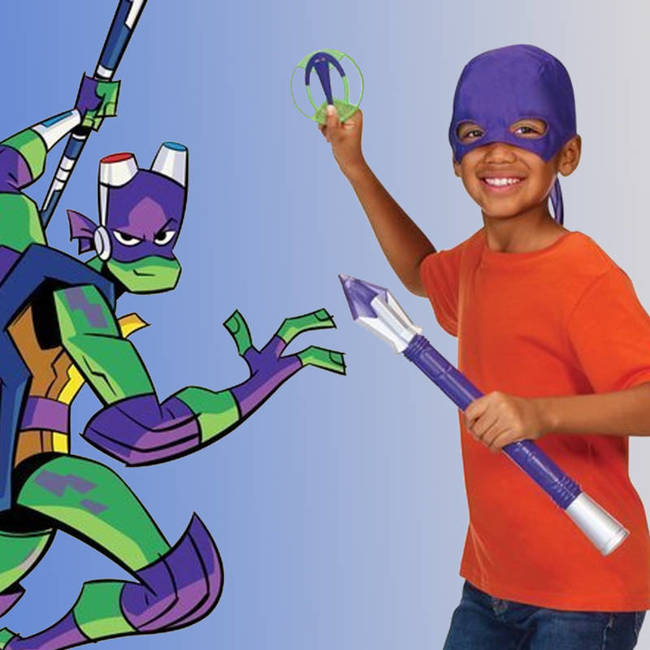 OUTLET Żółwie Ninja Przebranie Akcesoria Donatello
