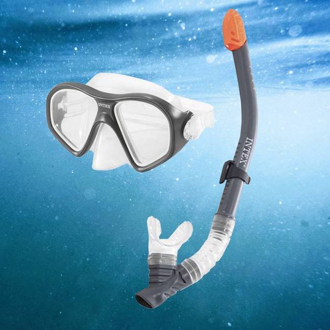 Okulary Do Pływania Nurkowania Okulary Rurka Reef Rider Zestaw