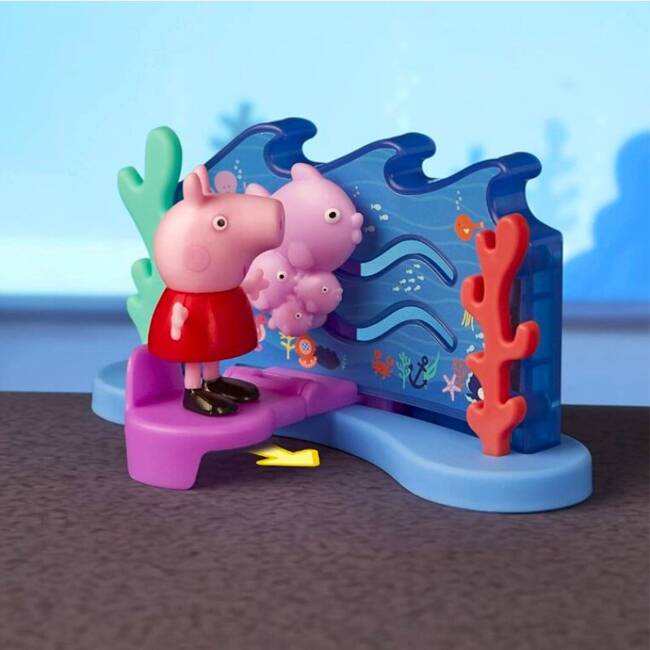 Peppa Zestaw Codzienne Doświadczenia Aquarium F3634 - Zabawa w akwarium